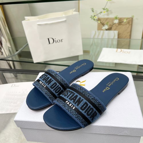 Christian Dior Slippers For Women #1216987 $72.00 USD, Wholesale Replica Christian Dior Slippers