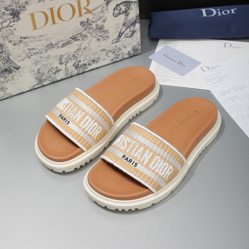 Christian Dior Slippers For Women #1216991 $68.00 USD, Wholesale Replica Christian Dior Slippers