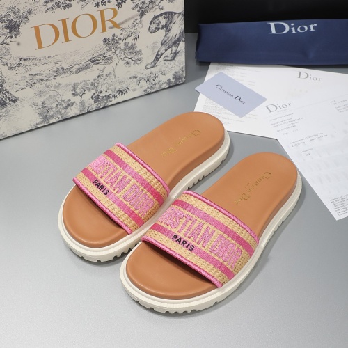 Christian Dior Slippers For Women #1216992 $68.00 USD, Wholesale Replica Christian Dior Slippers