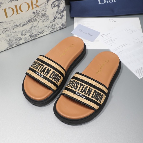 Christian Dior Slippers For Women #1216997 $68.00 USD, Wholesale Replica Christian Dior Slippers