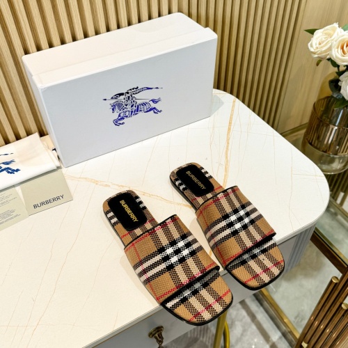 Burberry Slippers For Women #1217002 $85.00 USD, Wholesale Replica Burberry Slippers