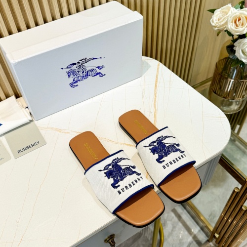 Burberry Slippers For Women #1217004 $85.00 USD, Wholesale Replica Burberry Slippers