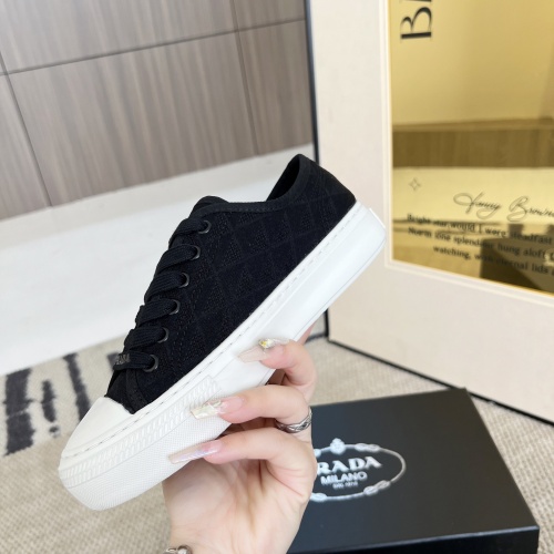 Replica Prada Casual Shoes For Women #1217009 $85.00 USD for Wholesale