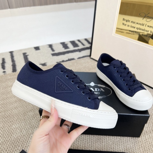 Replica Prada Casual Shoes For Women #1217011 $85.00 USD for Wholesale