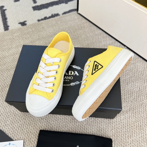 Replica Prada Casual Shoes For Women #1217018 $85.00 USD for Wholesale