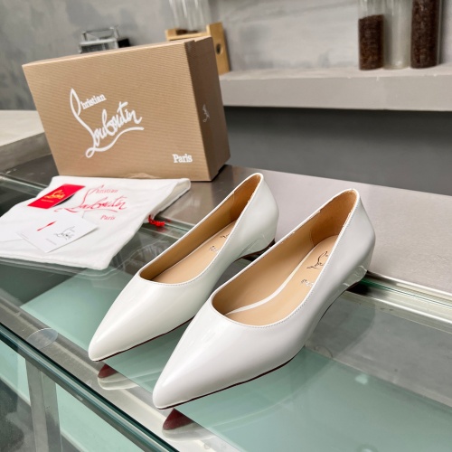 Christian Louboutin Flat Shoes For Women #1217060 $102.00 USD, Wholesale Replica Christian Louboutin Flat Shoes