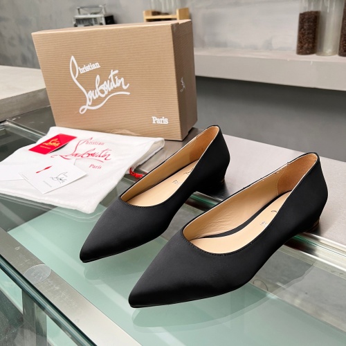 Christian Louboutin Flat Shoes For Women #1217062 $102.00 USD, Wholesale Replica Christian Louboutin Flat Shoes