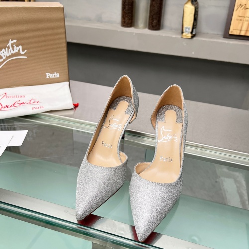 Replica Christian Louboutin High-heeled shoes For Women #1217064 $102.00 USD for Wholesale