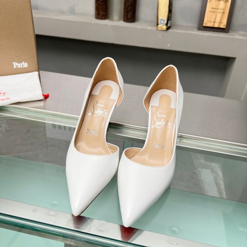 Replica Christian Louboutin High-heeled shoes For Women #1217066 $102.00 USD for Wholesale