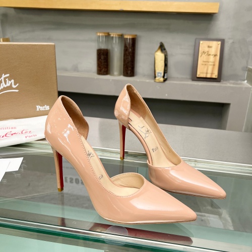 Replica Christian Louboutin High-heeled shoes For Women #1217067 $102.00 USD for Wholesale