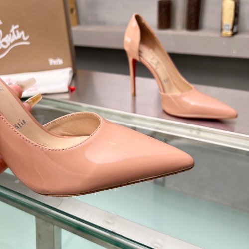 Replica Christian Louboutin High-heeled shoes For Women #1217067 $102.00 USD for Wholesale