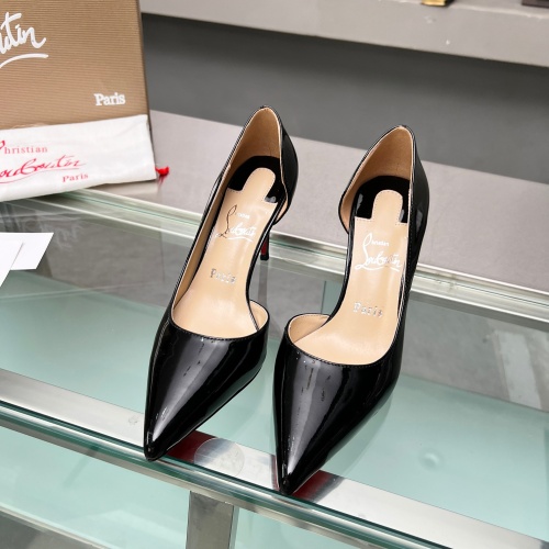 Replica Christian Louboutin High-heeled shoes For Women #1217068 $102.00 USD for Wholesale