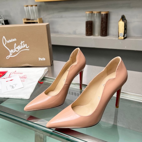 Christian Louboutin High-heeled shoes For Women #1217073 $102.00 USD, Wholesale Replica Christian Louboutin High-heeled shoes