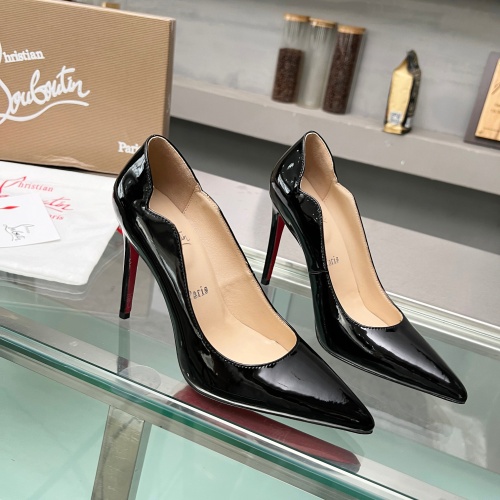 Replica Christian Louboutin High-heeled shoes For Women #1217074 $102.00 USD for Wholesale