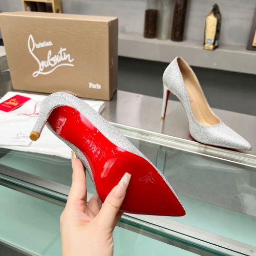 Replica Christian Louboutin High-heeled shoes For Women #1217077 $102.00 USD for Wholesale