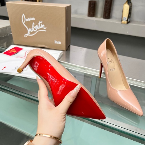 Replica Christian Louboutin High-heeled shoes For Women #1217079 $102.00 USD for Wholesale