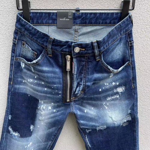 Replica Dsquared Jeans For Men #1217082 $68.00 USD for Wholesale