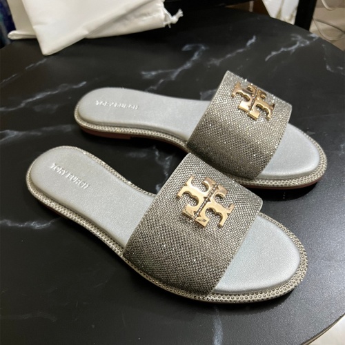 Tory Burch TB Slippers For Women #1217084 $82.00 USD, Wholesale Replica Tory Burch TB Slippers