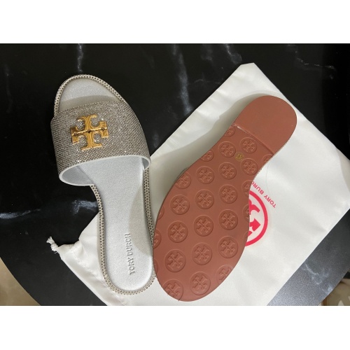 Replica Tory Burch TB Slippers For Women #1217084 $82.00 USD for Wholesale