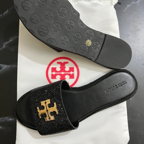 Replica Tory Burch TB Slippers For Women #1217086 $82.00 USD for Wholesale