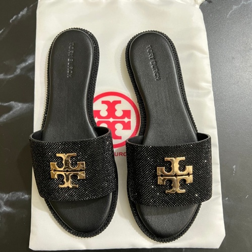 Replica Tory Burch TB Slippers For Women #1217086 $82.00 USD for Wholesale