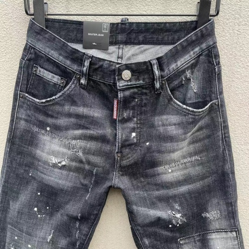 Replica Dsquared Jeans For Men #1217088 $68.00 USD for Wholesale