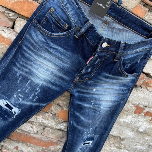 Replica Dsquared Jeans For Men #1217091 $68.00 USD for Wholesale