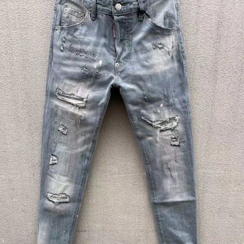 Dsquared Jeans For Men #1217093 $68.00 USD, Wholesale Replica Dsquared Jeans