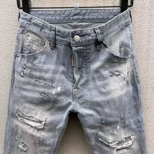 Replica Dsquared Jeans For Men #1217093 $68.00 USD for Wholesale