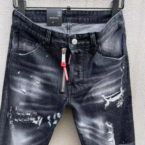 Replica Dsquared Jeans For Men #1217095 $68.00 USD for Wholesale