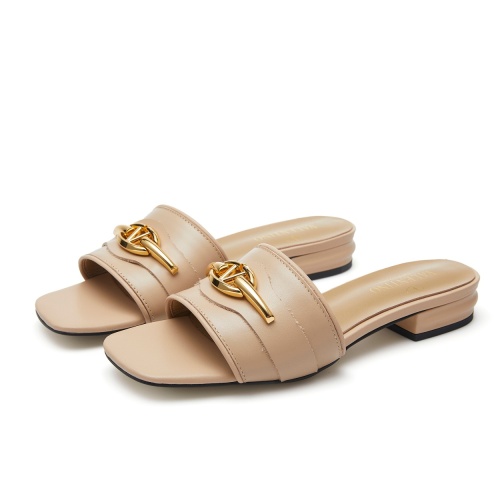 Replica Valentino Slippers For Women #1217097 $80.00 USD for Wholesale