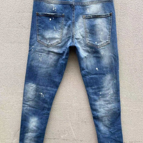 Replica Dsquared Jeans For Men #1217113 $68.00 USD for Wholesale