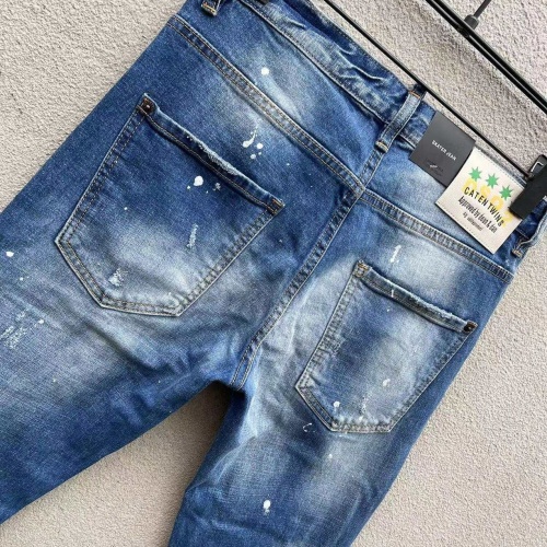 Replica Dsquared Jeans For Men #1217113 $68.00 USD for Wholesale