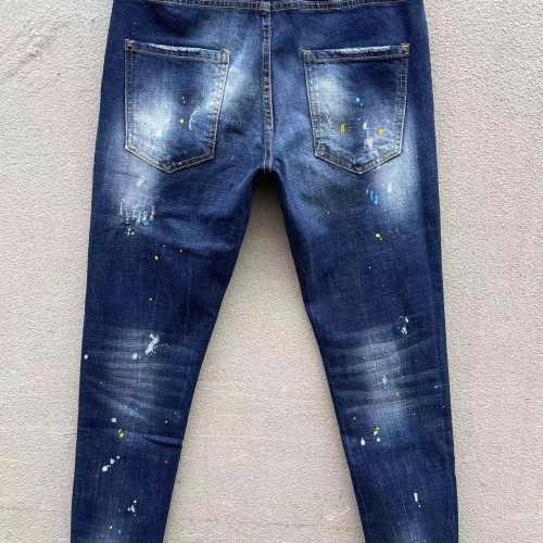 Replica Dsquared Jeans For Men #1217119 $68.00 USD for Wholesale