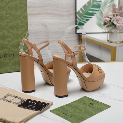 Replica Gucci Sandal For Women #1217128 $108.00 USD for Wholesale