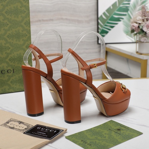 Replica Gucci Sandal For Women #1217129 $108.00 USD for Wholesale