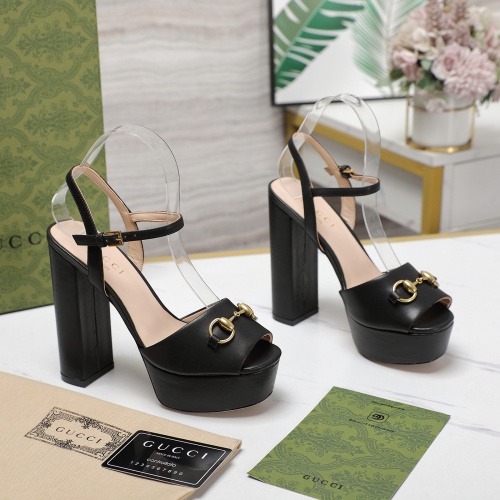 Replica Gucci Sandal For Women #1217132 $108.00 USD for Wholesale