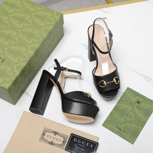 Replica Gucci Sandal For Women #1217132 $108.00 USD for Wholesale