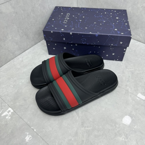 Replica Gucci Slippers For Men #1217136 $64.00 USD for Wholesale