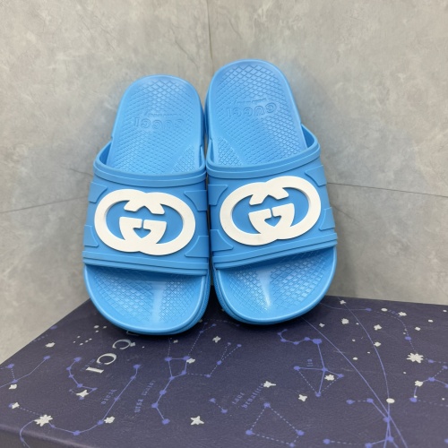 Replica Gucci Slippers For Men #1217138 $64.00 USD for Wholesale