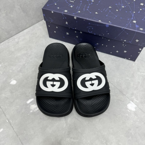 Replica Gucci Slippers For Women #1217142 $64.00 USD for Wholesale