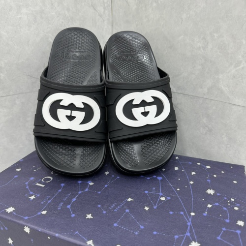 Replica Gucci Slippers For Women #1217142 $64.00 USD for Wholesale