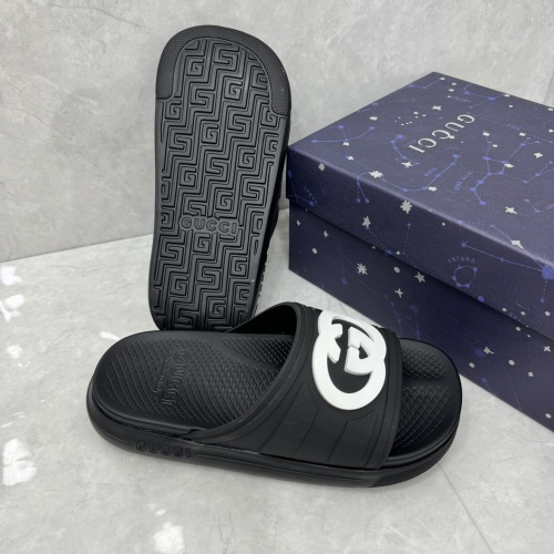 Replica Gucci Slippers For Men #1217143 $64.00 USD for Wholesale