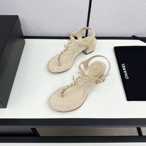 Chanel Sandal For Women #1217145 $98.00 USD, Wholesale Replica Chanel Sandal