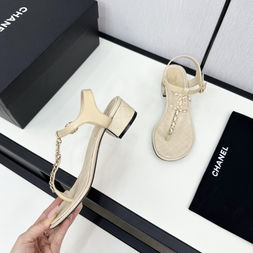 Replica Chanel Sandal For Women #1217145 $98.00 USD for Wholesale