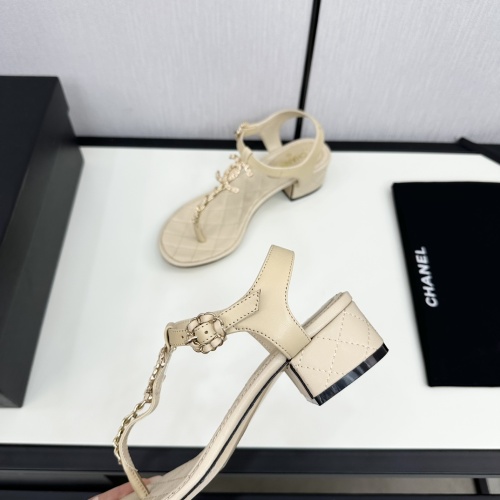 Replica Chanel Sandal For Women #1217145 $98.00 USD for Wholesale