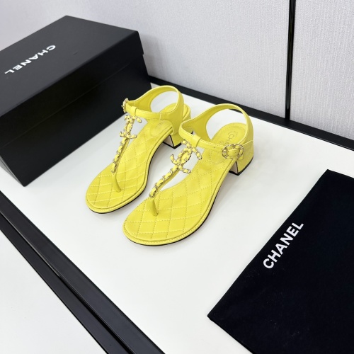 Replica Chanel Sandal For Women #1217147 $98.00 USD for Wholesale