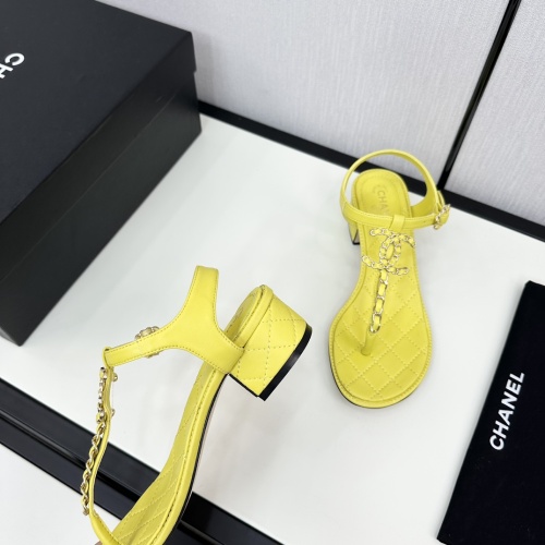 Replica Chanel Sandal For Women #1217147 $98.00 USD for Wholesale