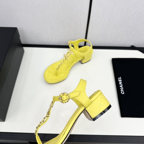 Replica Chanel Sandal For Women #1217147 $98.00 USD for Wholesale