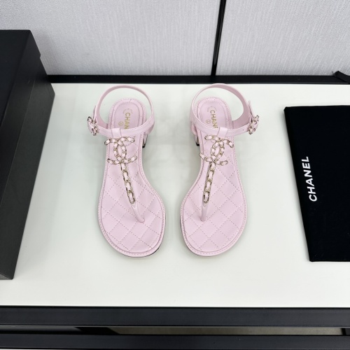 Replica Chanel Sandal For Women #1217148 $98.00 USD for Wholesale